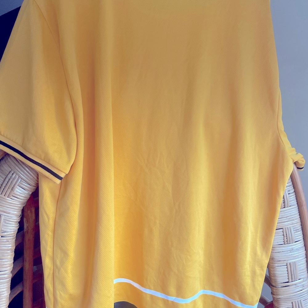 Forever 21 Yellow T Shirt with black and white stripe for men in Size M. - Picture 4 of 12